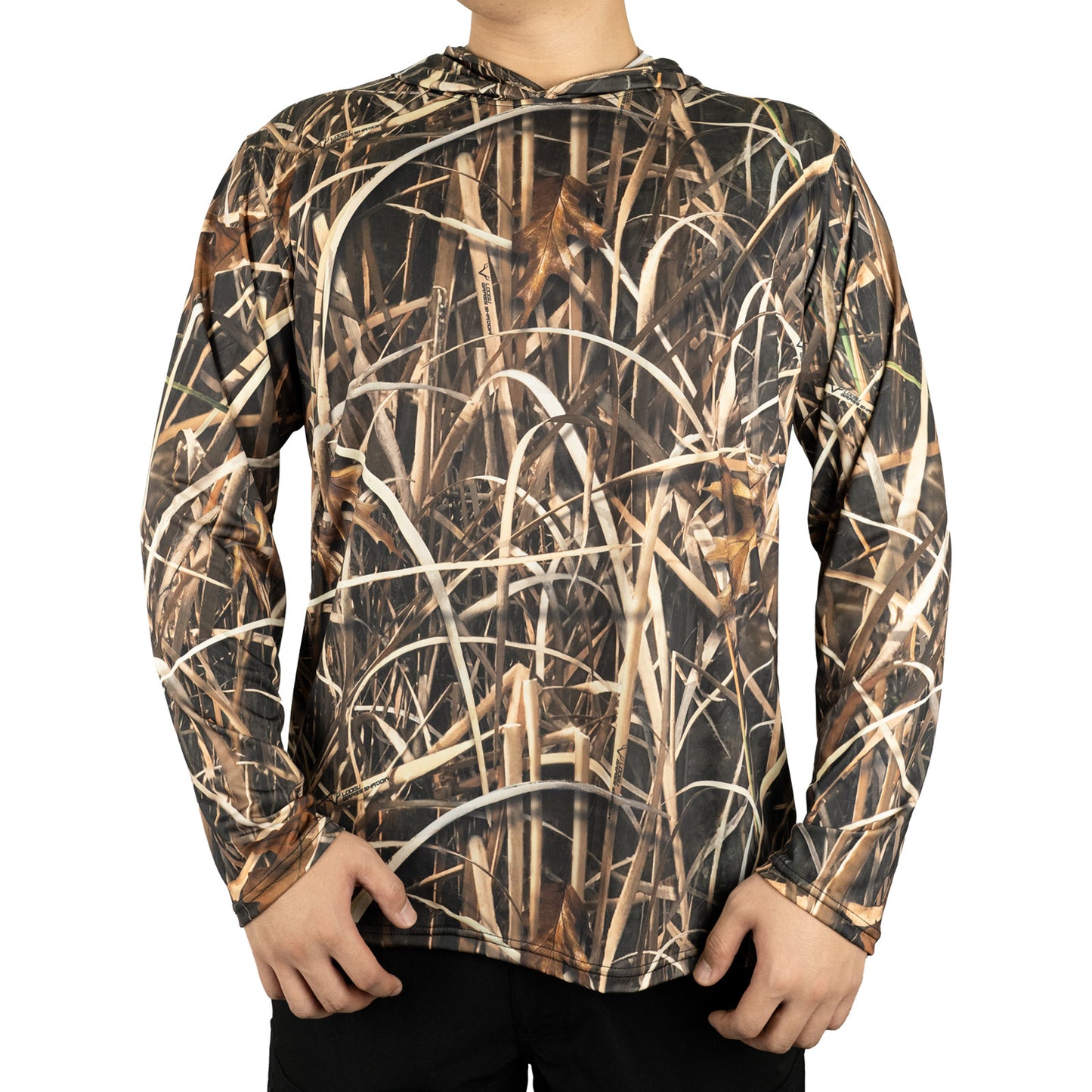 Sabertoo Hunting Long Sleeve  Hoodie Grass Camo