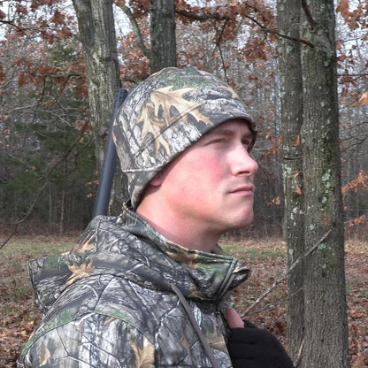 Sabertoo Camo Beanie Hat for Hunting orange